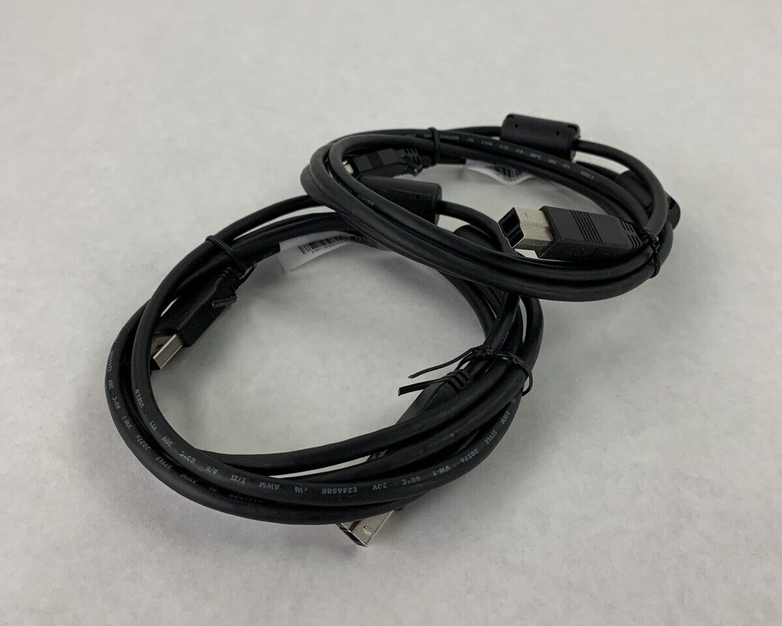Pair of HP 935544 6ft USB 3.0 Cable USB Type-A Type-B 935544-0012209
