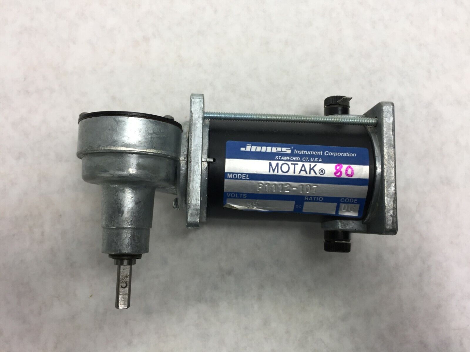 Jones Instrument Corp MOTAK P1112-107  85 Volts Motor