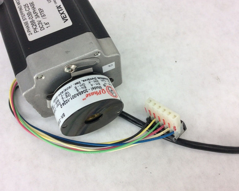 Oriental Vexta PK268-03B-C25 1.8° Step Motor 3V 3048A001-1024-0