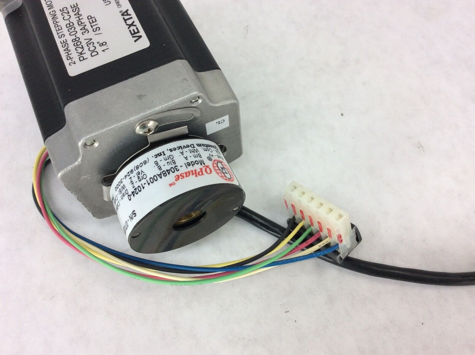 Oriental Vexta PK268-03B-C25 1.8° Step Motor 3V 3048A001-1024-0