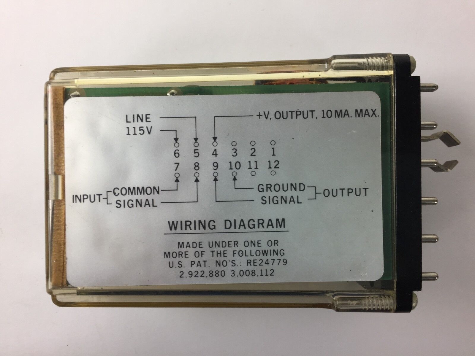 Electro Mini-Prox, Proximity Control, 55141, Input 115V 60HZ, Electronic Output