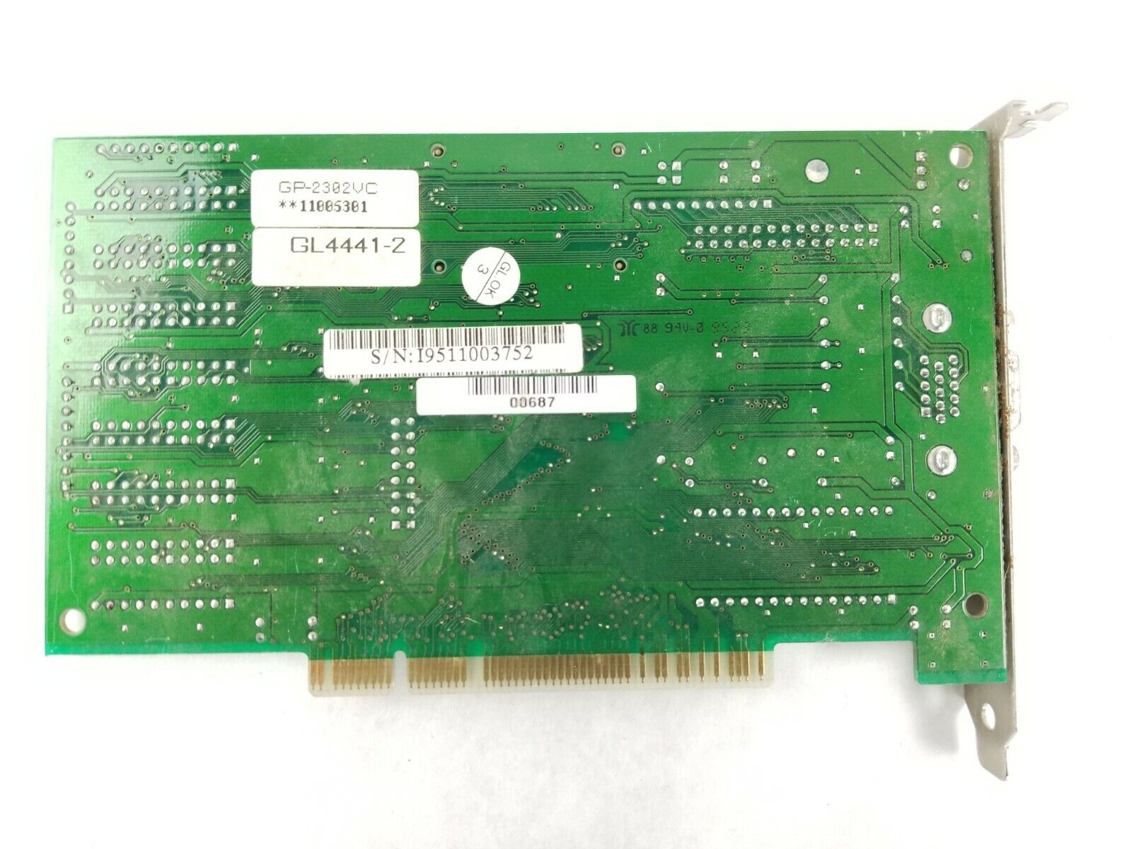 Avance Logic GP-2302VD-A40 PCI VGA Video Graphics Card