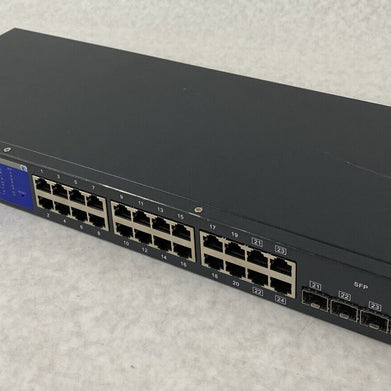 Amer Netowkrs SGR24W4 24-Port Gigabit Ethernet Switch w/ 4 Combo RJ45/SFP Ports