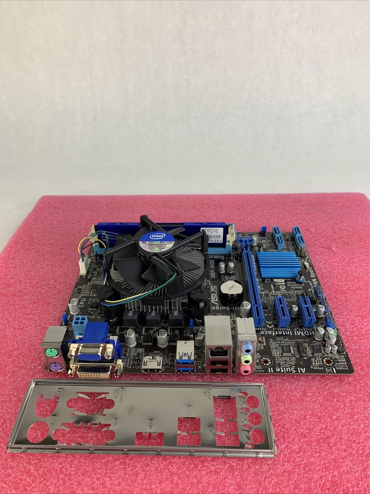 ASUS H61M-A/USB3 Motherboard Intel Core i3-3240 3.4GHz 4GB RAM w/Shield