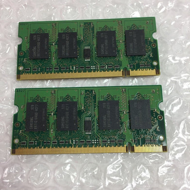 Samsung 2GB (2x1GB) M470T2864QZ3-CF7 2RX16 PC-6400S-666 -12-A3 Laptop RAM
