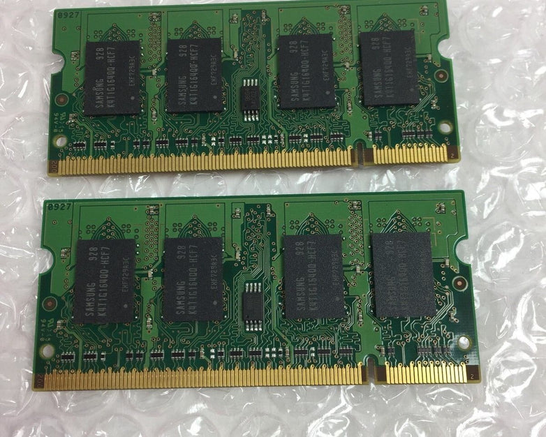 Samsung 2GB (2x1GB) M470T2864QZ3-CF7 2RX16 PC-6400S-666 -12-A3 Laptop RAM