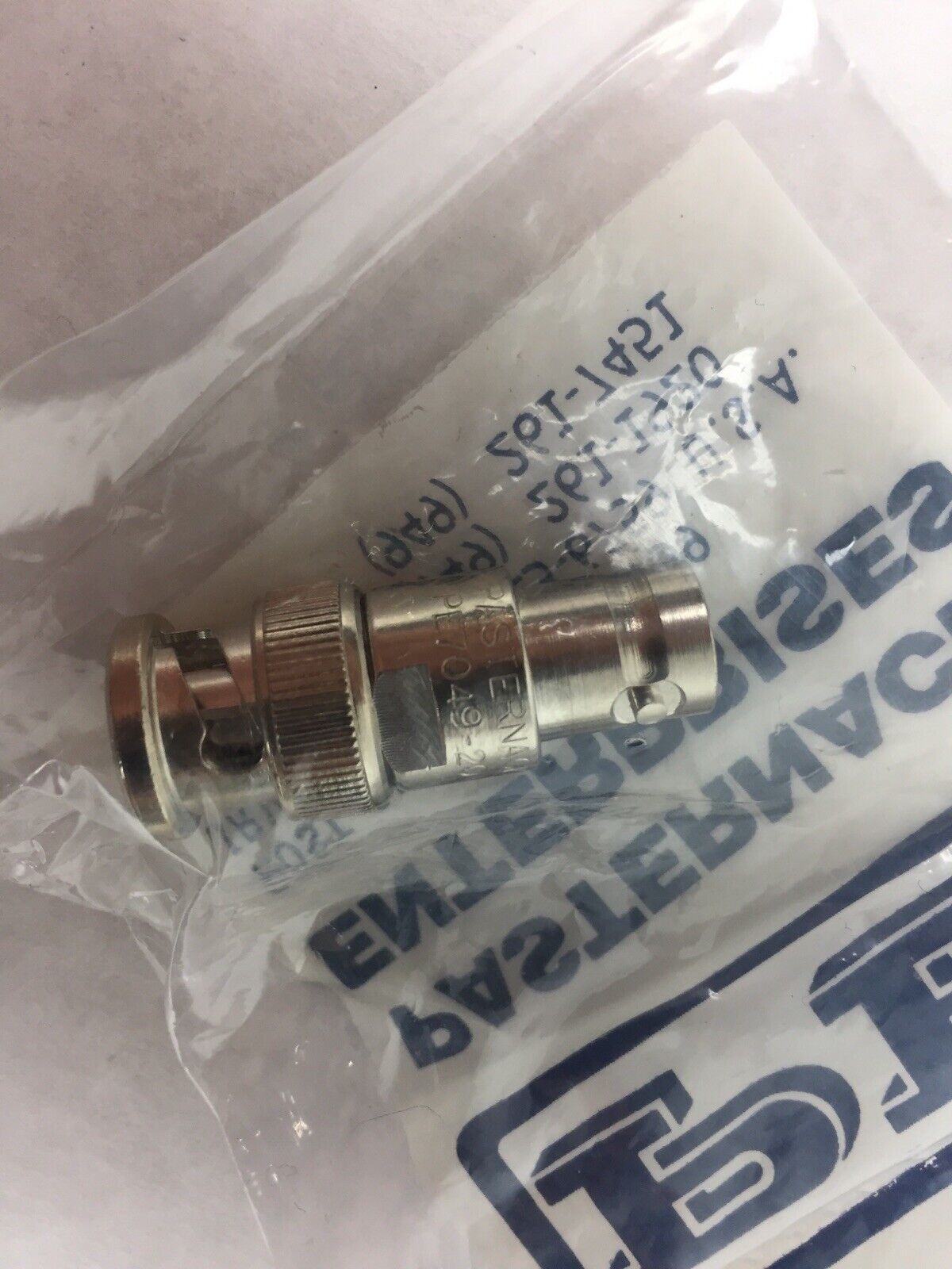 New Pasternack 20 dB - Brass Nickel BNC Male to BNC - 2 Watt - 4 GHz - PE7049-20