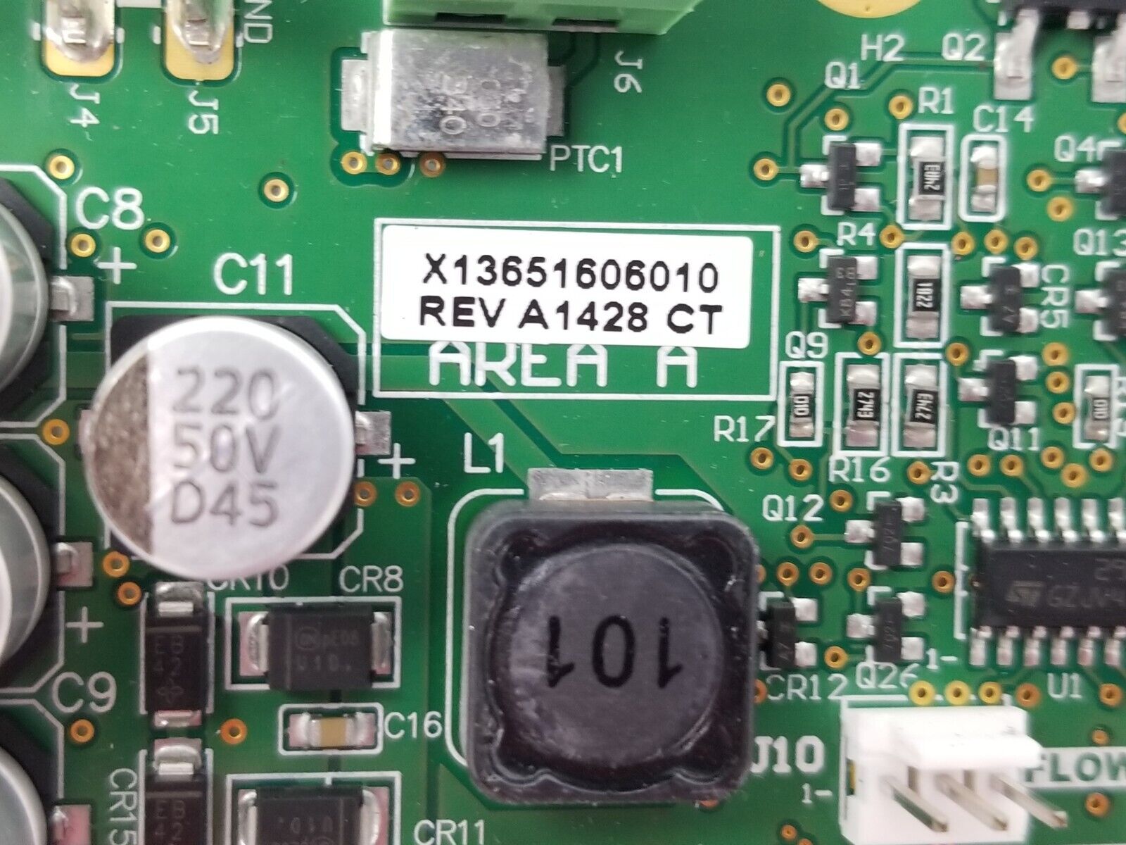 Trane 6400-2764-01 Rev D X13651606010 Control Circuit Board Untested