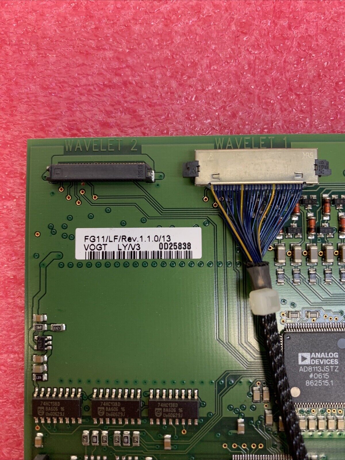 DALMEIER ELECTRONIC FG11 FRAME GRABBER CARD ISA REV1.1