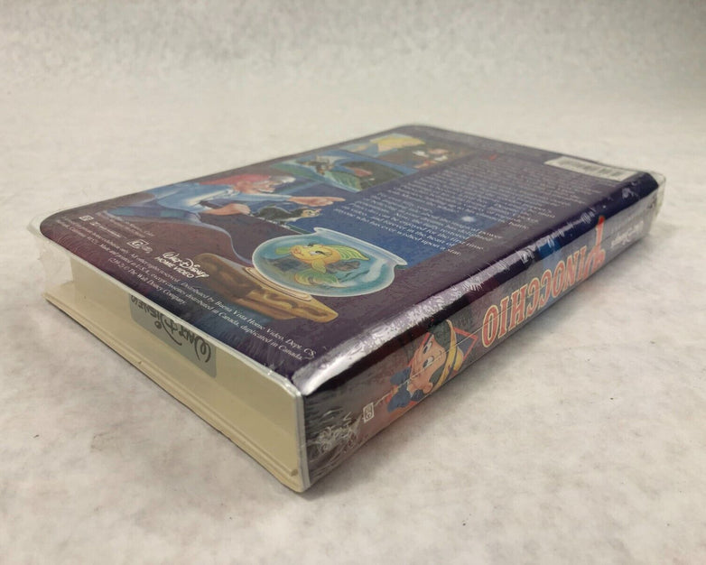 Walt Disney Pinocchio VHS Masterpiece #239 Sealed New