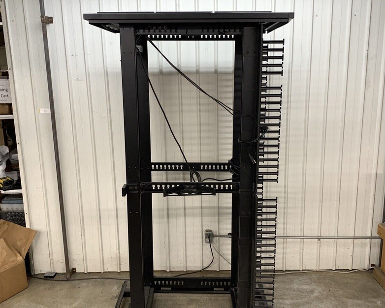 Siemen Vertipod Server Rack 45U Vp2-0AC111 Left Side No Panels