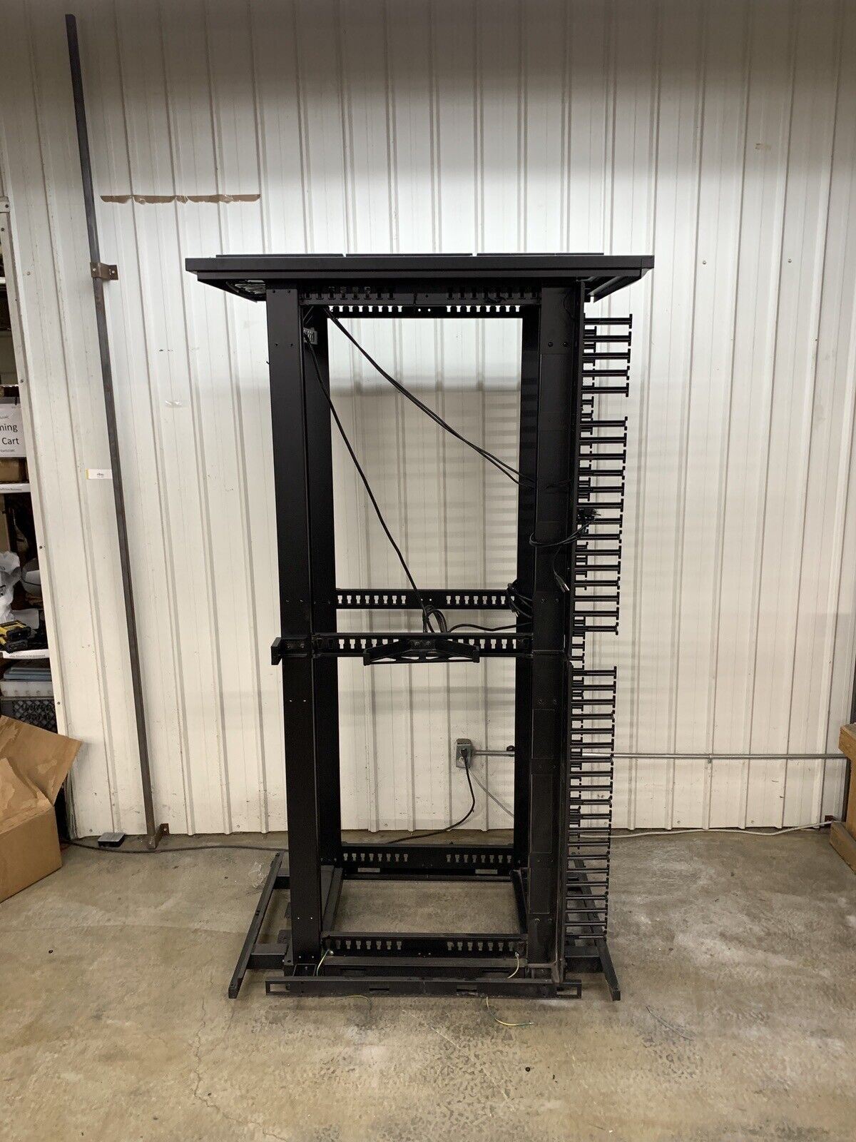 Siemen Vertipod Server Rack 45U Vp2-0AC111 Left Side No Panels