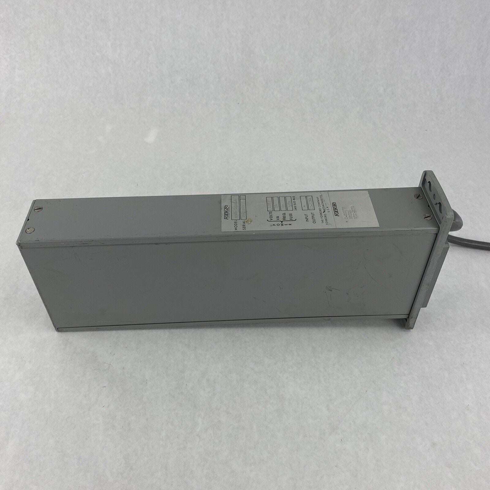 Foxboro 694AC-0AW-6 M/694A Resistance Converter Missing Side Panel
