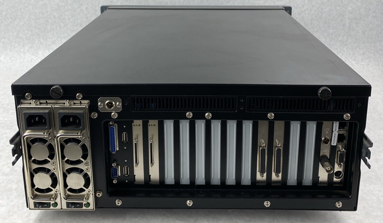 Harris 302050-32 H Class Controller Axiomtek AX6156ETB2F-L-R Industrial Chassis