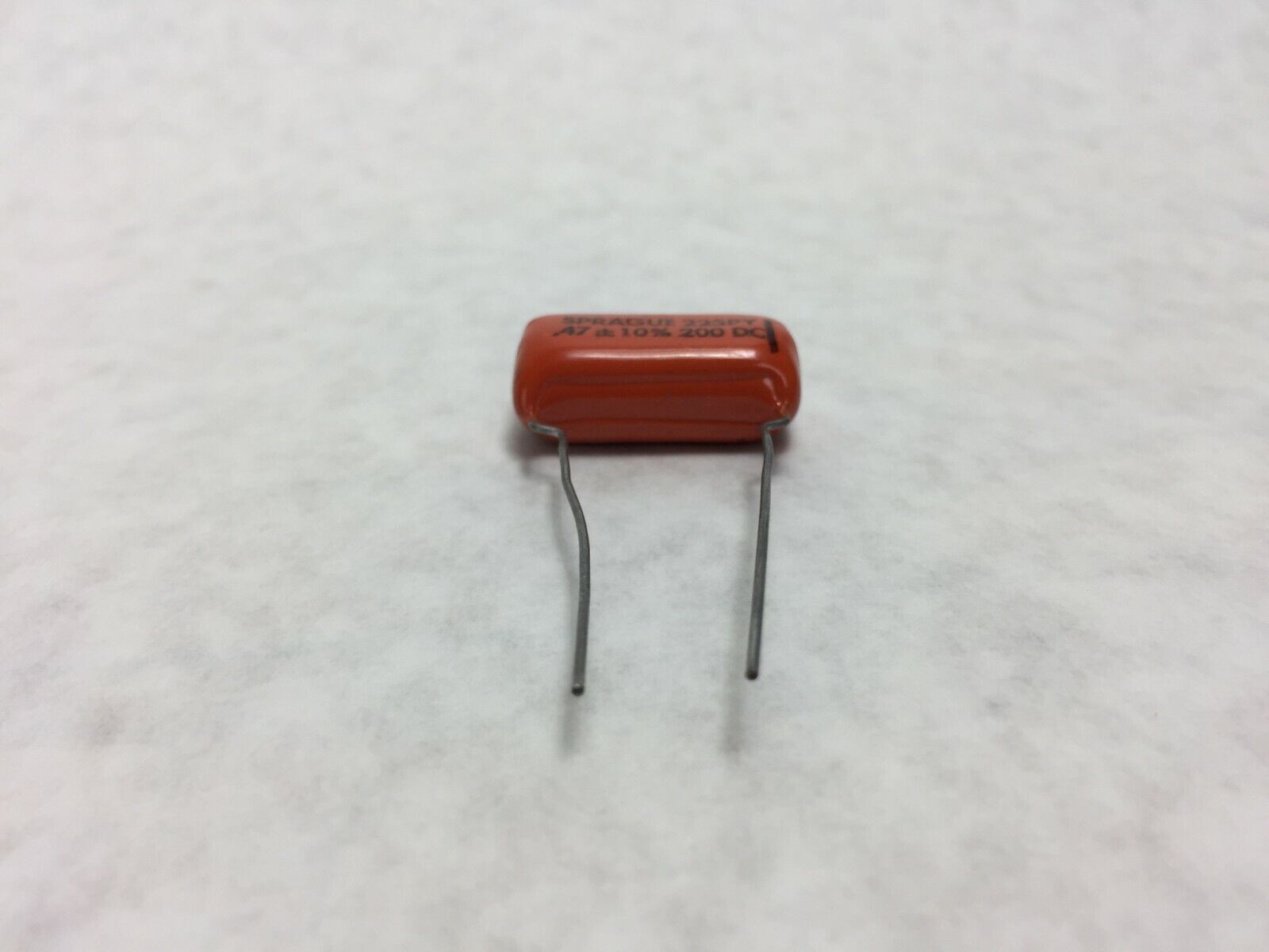 NOS  Sprague 225PY Capacitors Orange Drop .47  200 DC   Lot of 5