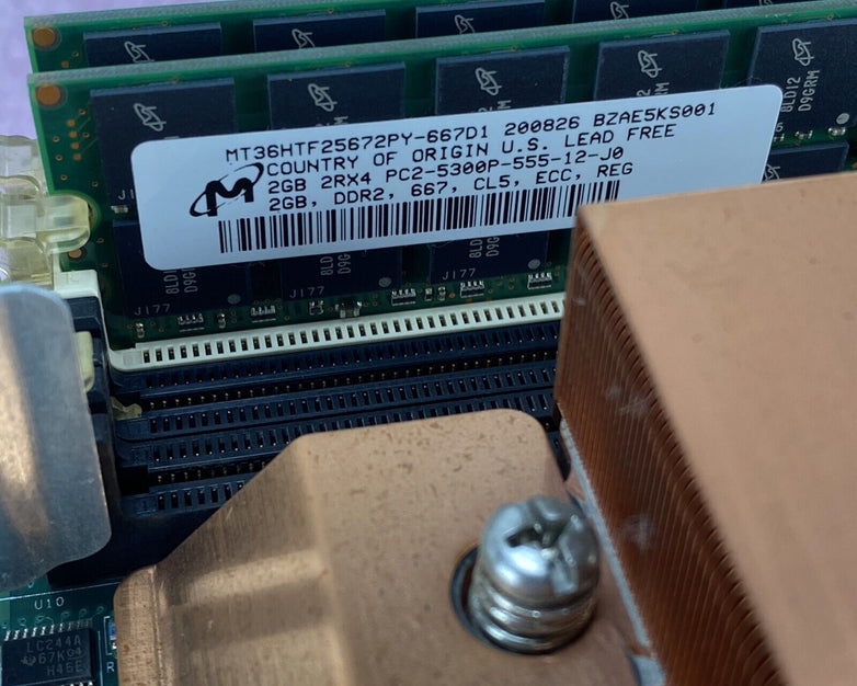 Sun Memory Module For X4600 M2 Server 541-1835-02 2.6GHz Opteron 8218 Dual Core