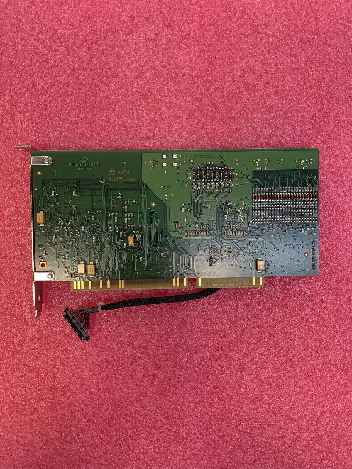 DALMEIER ELECTRONIC FG11 FRAME GRABBER CARD ISA REV1.1