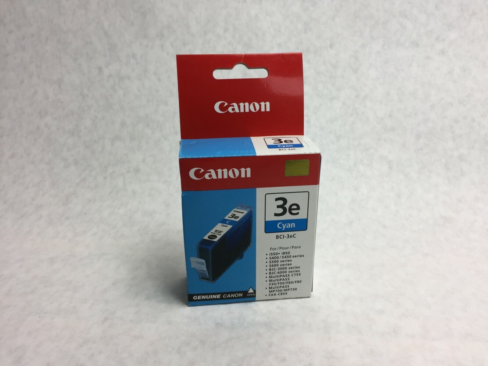 Genuine Canon Cyan 3e BCI-3eC Ink Cartridge