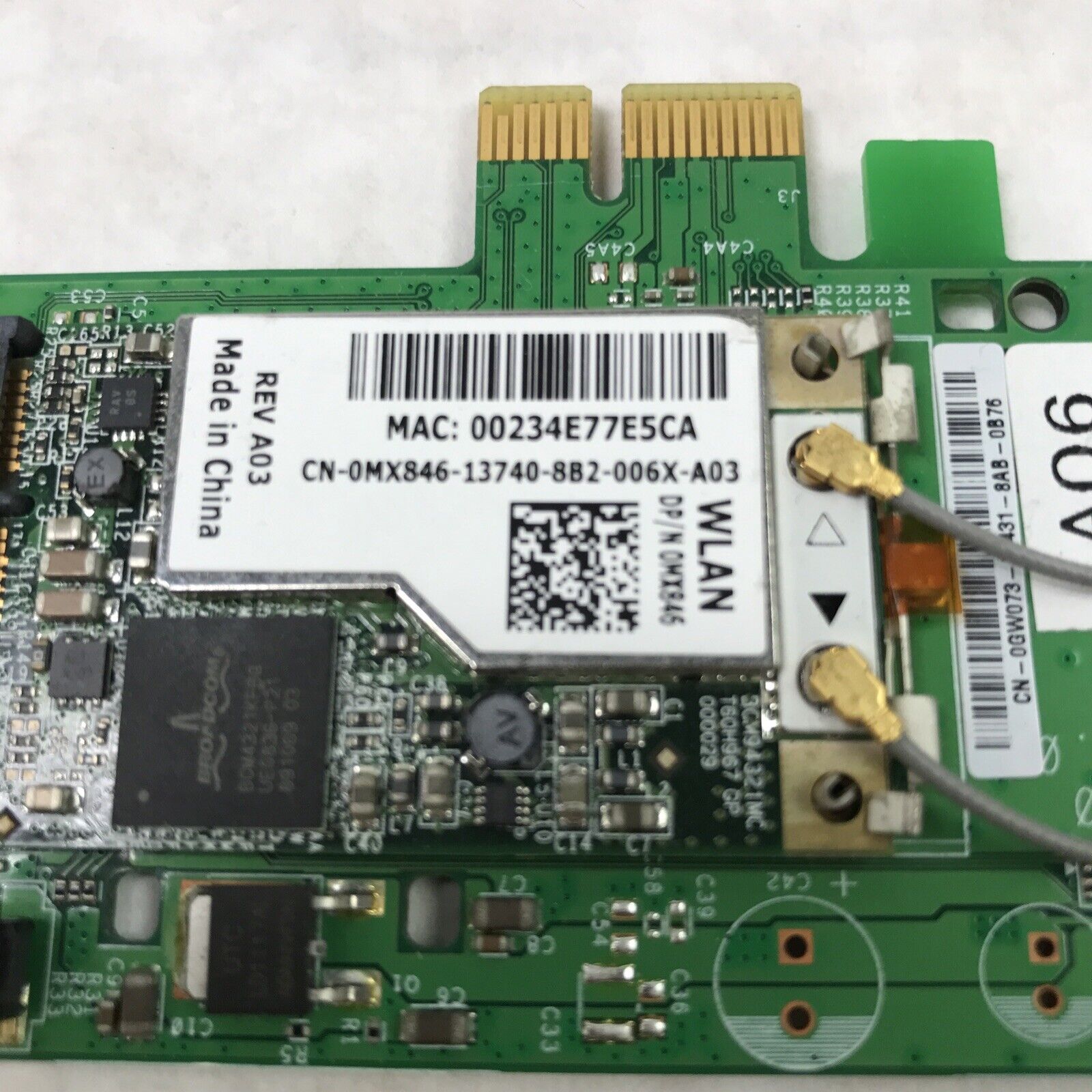 Dell 0MX846 Wireless Network Adapter
