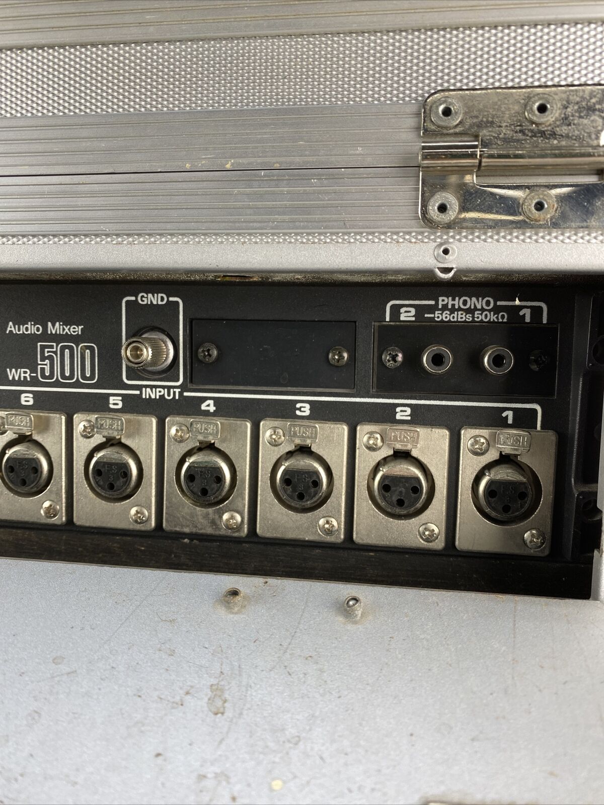Panasonic WR-500 8 Channel Mixer in Hard Case