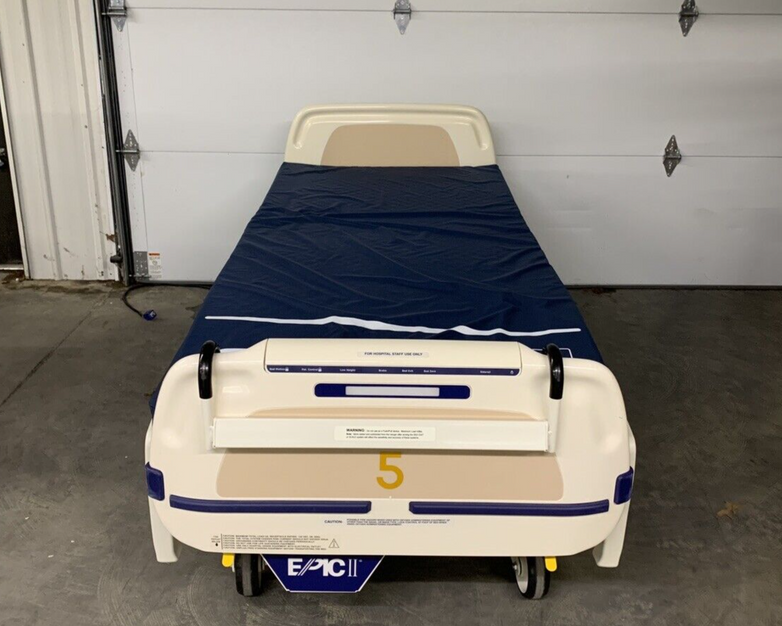Stryker Epic Bed 2030 Critical Care Hospital Bed Comfort Gel Mattress For Parts
