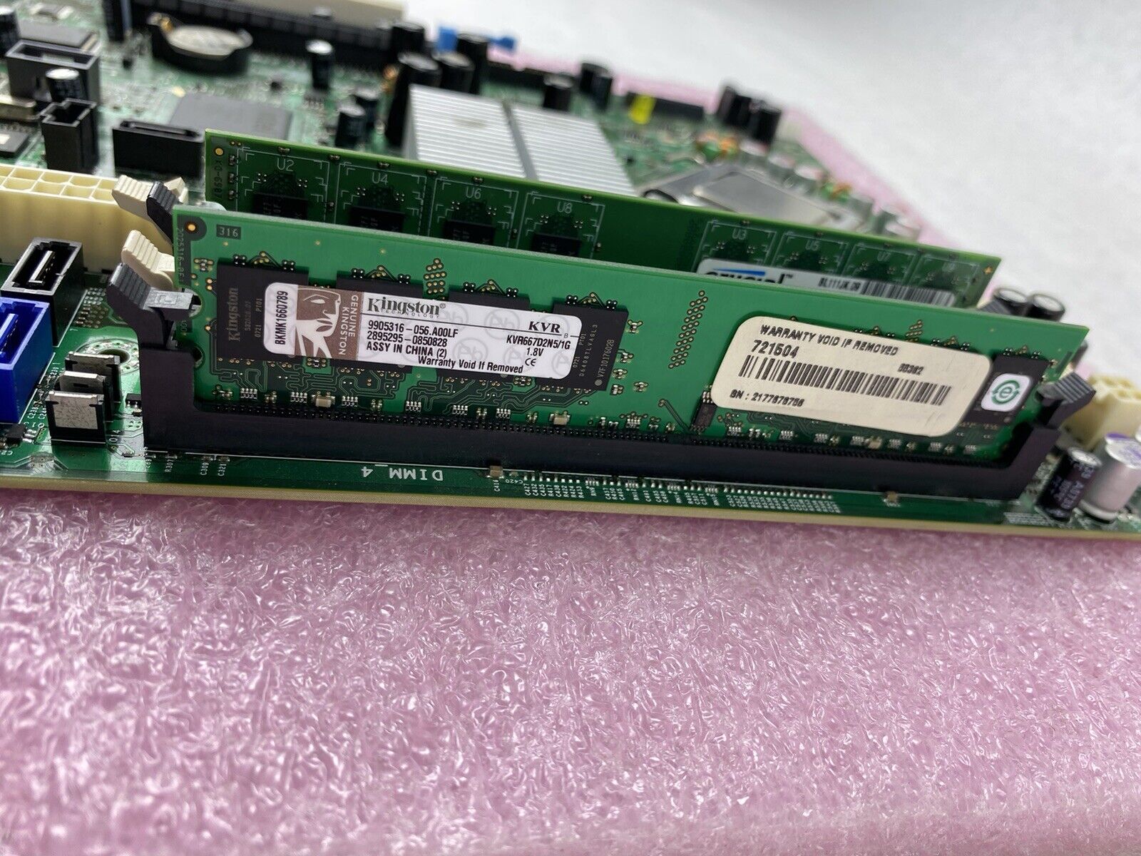 Dell PU052 OptiPlex 755 Motherboard Intel Core 2 Duo E7200 2.53GHZ 2GB RAM