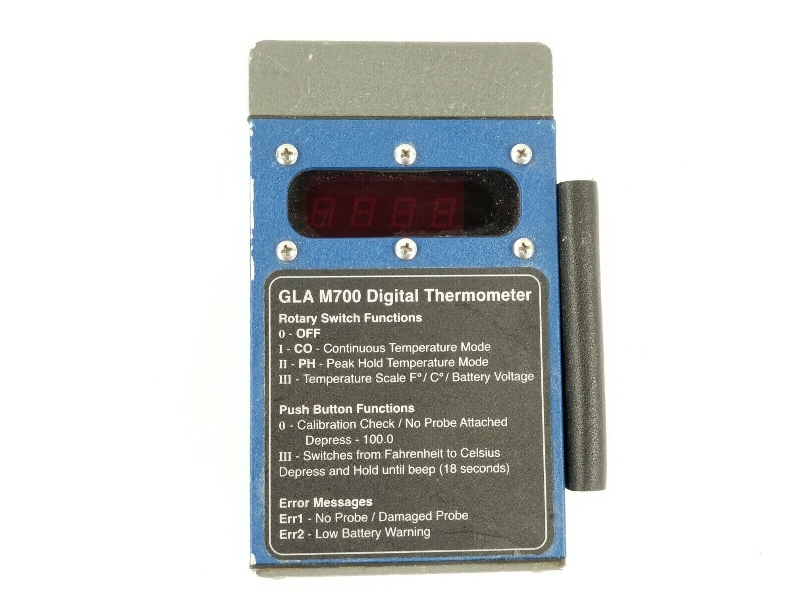 GLA Agricultural Electronics GLA M700 Digital Thermometer