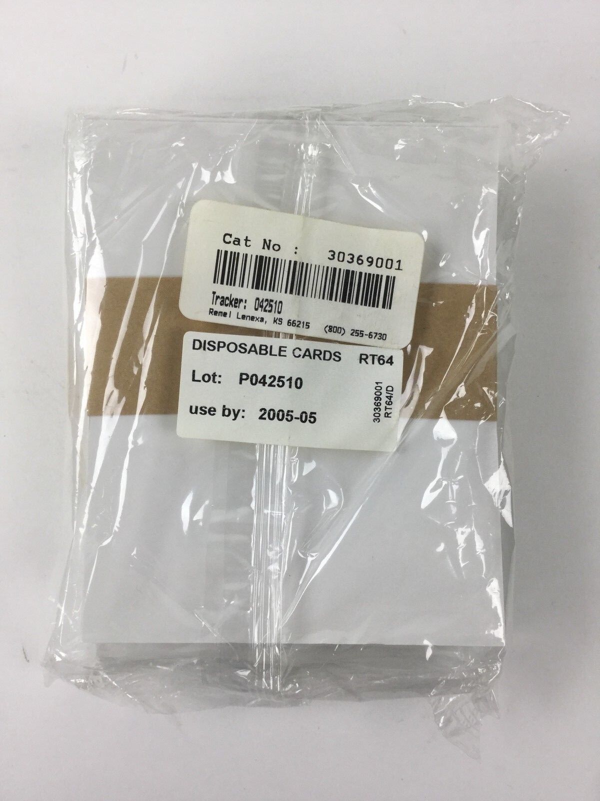 Remel Disposable Cards RT64 30369001 (Lot of 52)
