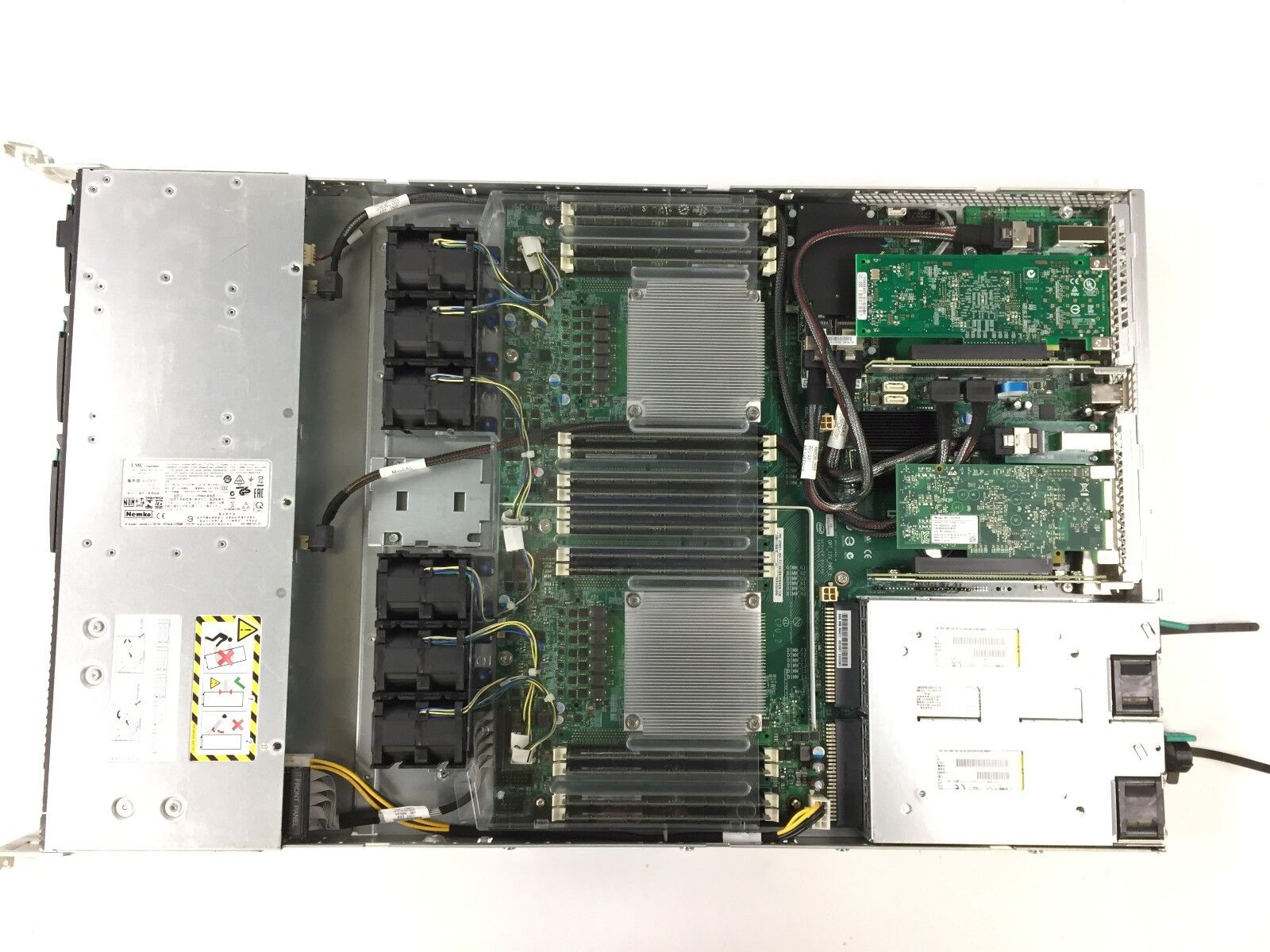 EMC KYBFP 100-127/200 2x E5-2658 2.1GHz 256GB RAM RKSAS8 Raid No Rails