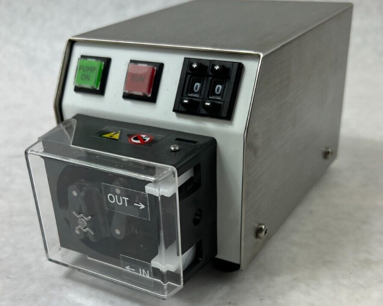 GE Wave Biotech Pump20-L 28411631 Peristaltic Pump W/ Power Supply