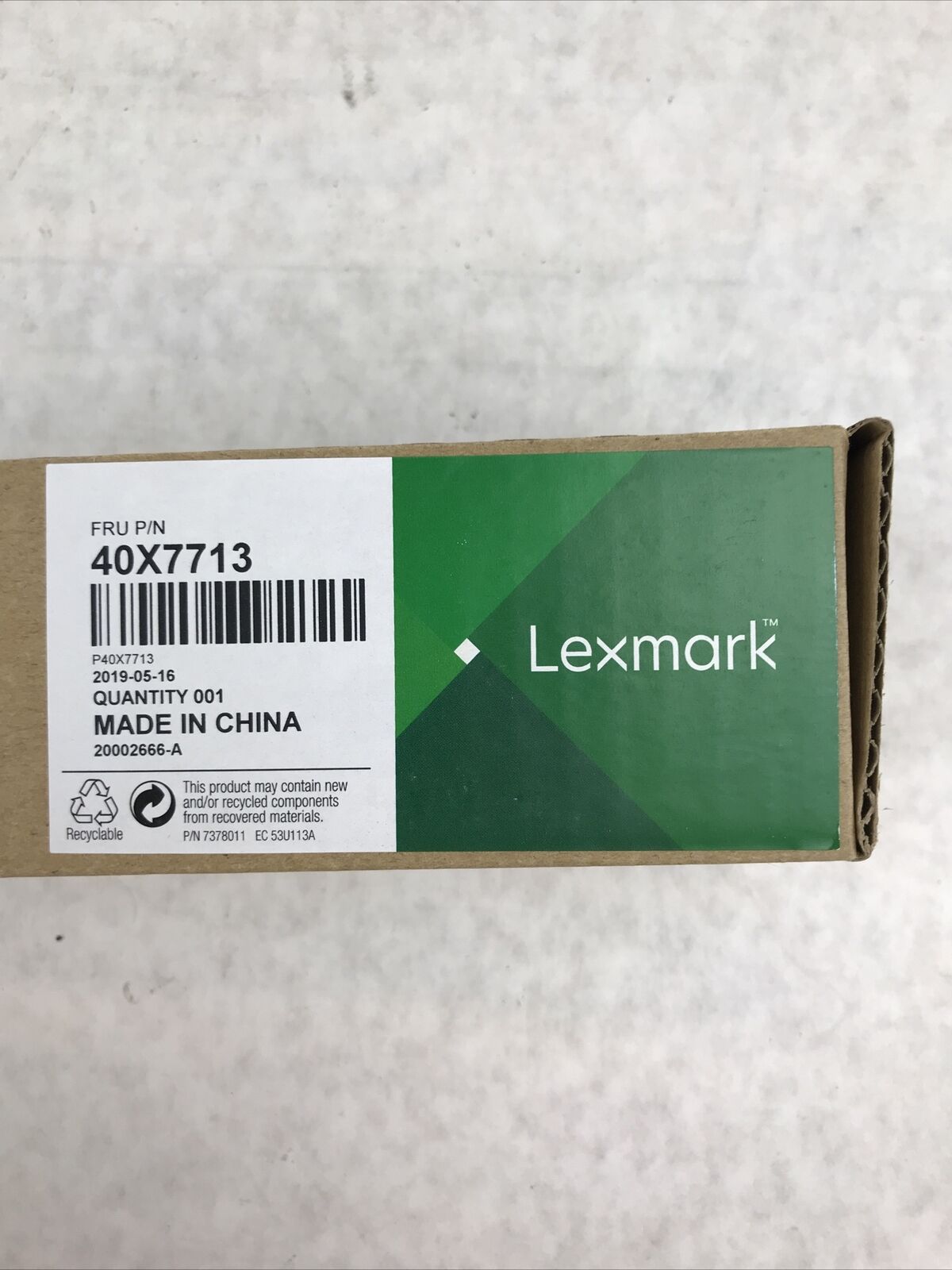 Lexmark 40X7713 Separator Roller Assembly