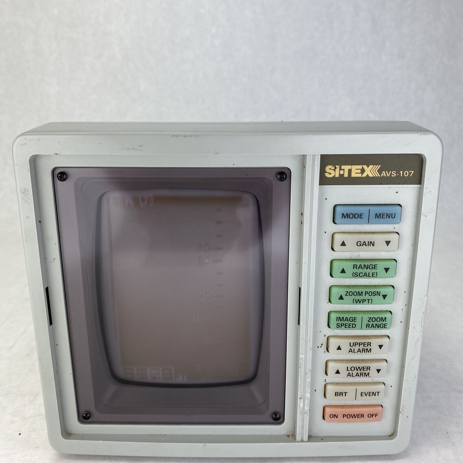 Sitex CVS-106 mk2 dolor depth Echo Sounder FOR PARTS burned screen