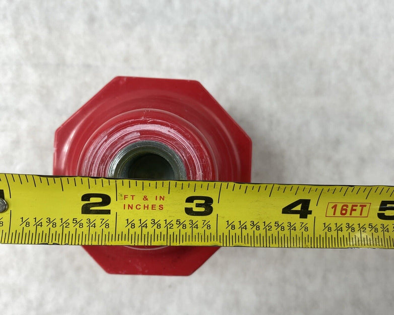 Lot( 2 ) 5/8 16mm Female Red Insulator for Bus Bar