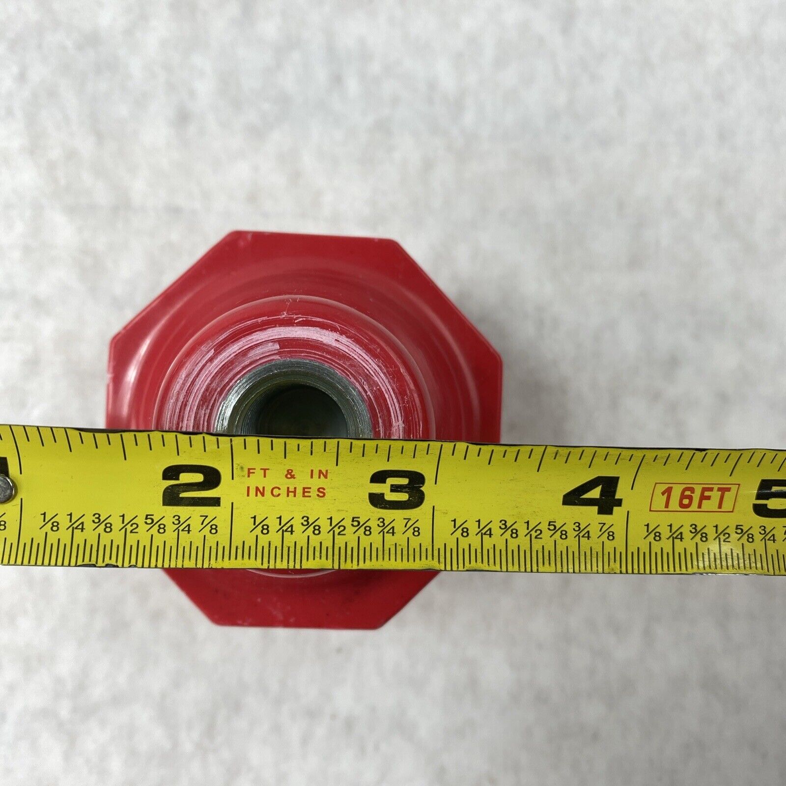 Lot( 2 ) 5/8 16mm Female Red Insulator for Bus Bar