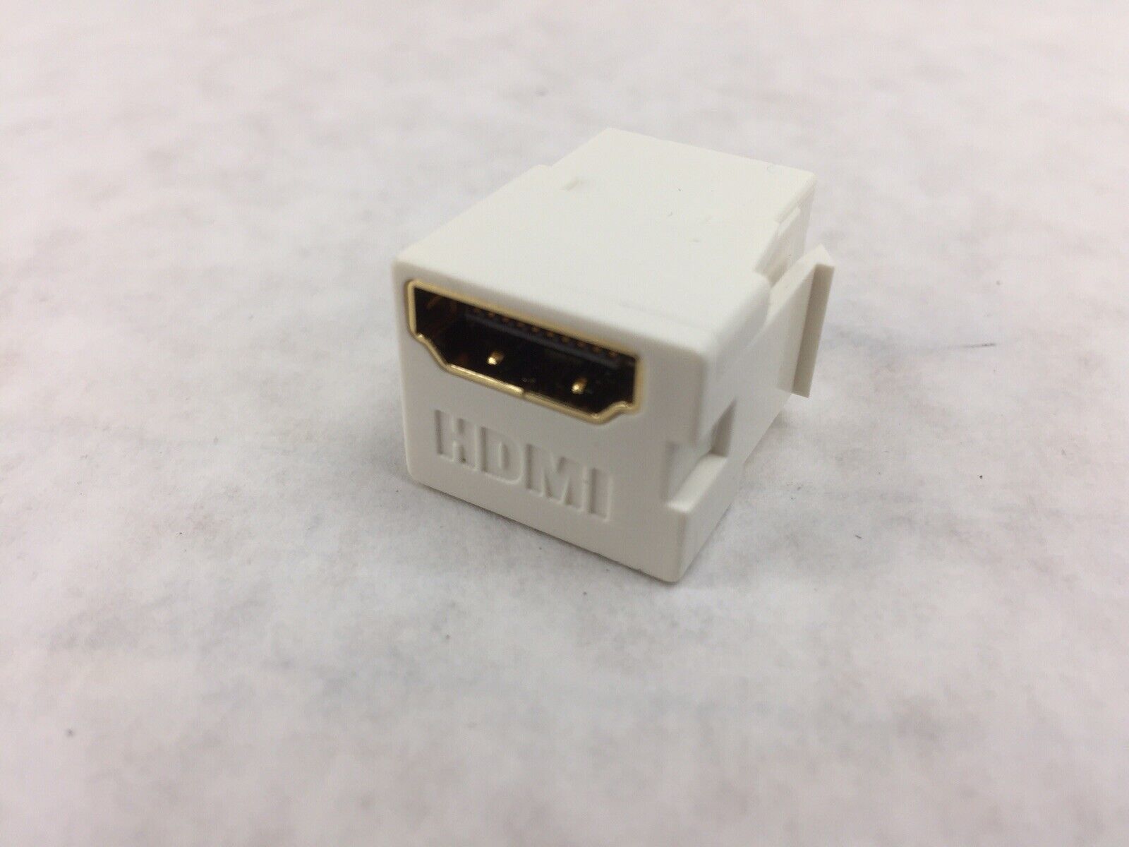 Lot of 5 C2G Snap-In HDMI Keystone Module - White