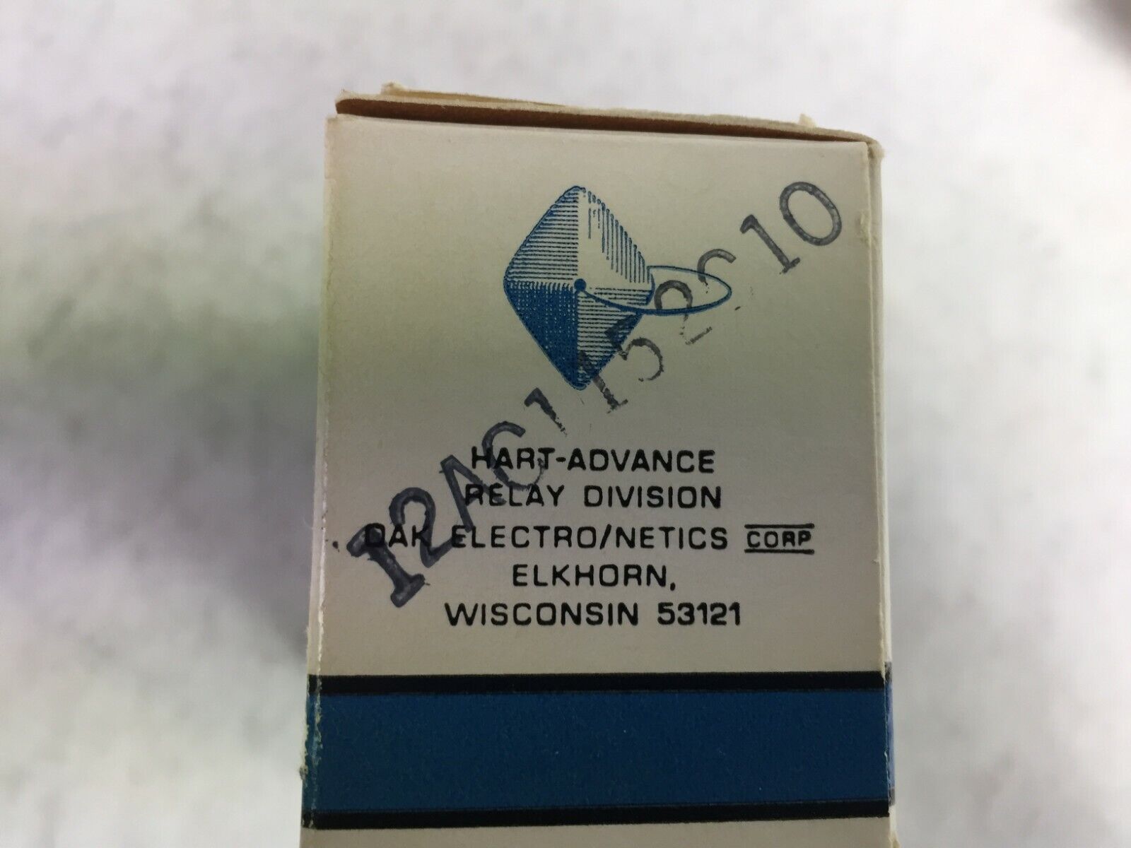 Relays and Solenoids Hart-Advance 12 AC 1152C10