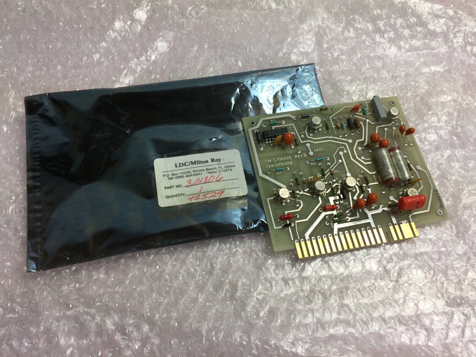 LDC / Milton Roy Part# 801806  Board