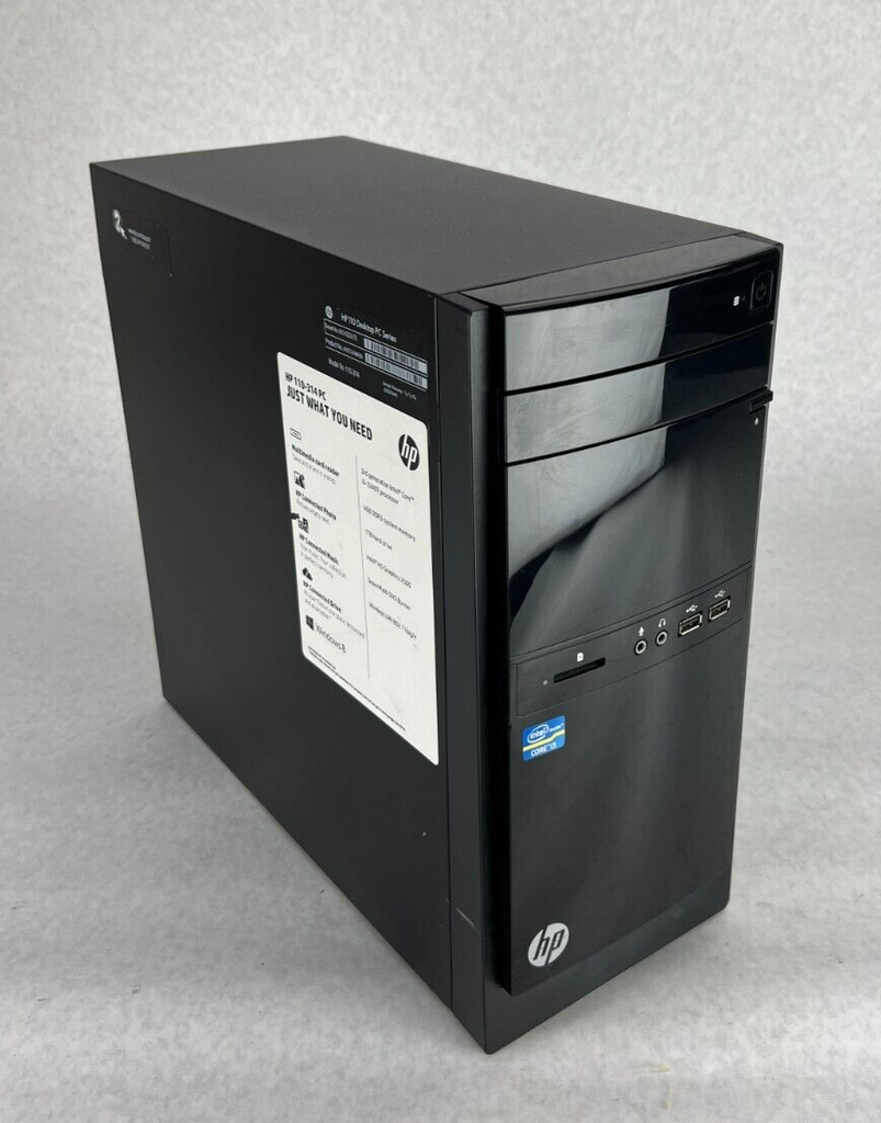 HP 110-314 Desktop Intel Core i3-3240t 2.90GHz 4GB RAM No HDD No OS