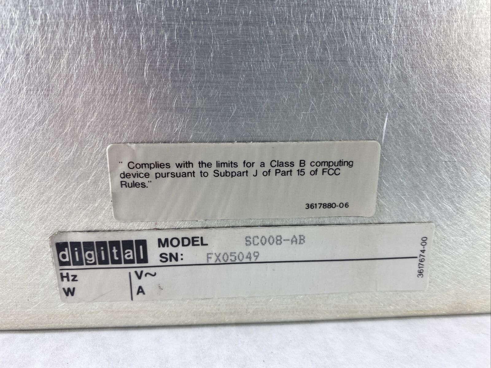 DEC SC008-AB 70-18771 Digital 8-NODE Star Coupler Control Hub