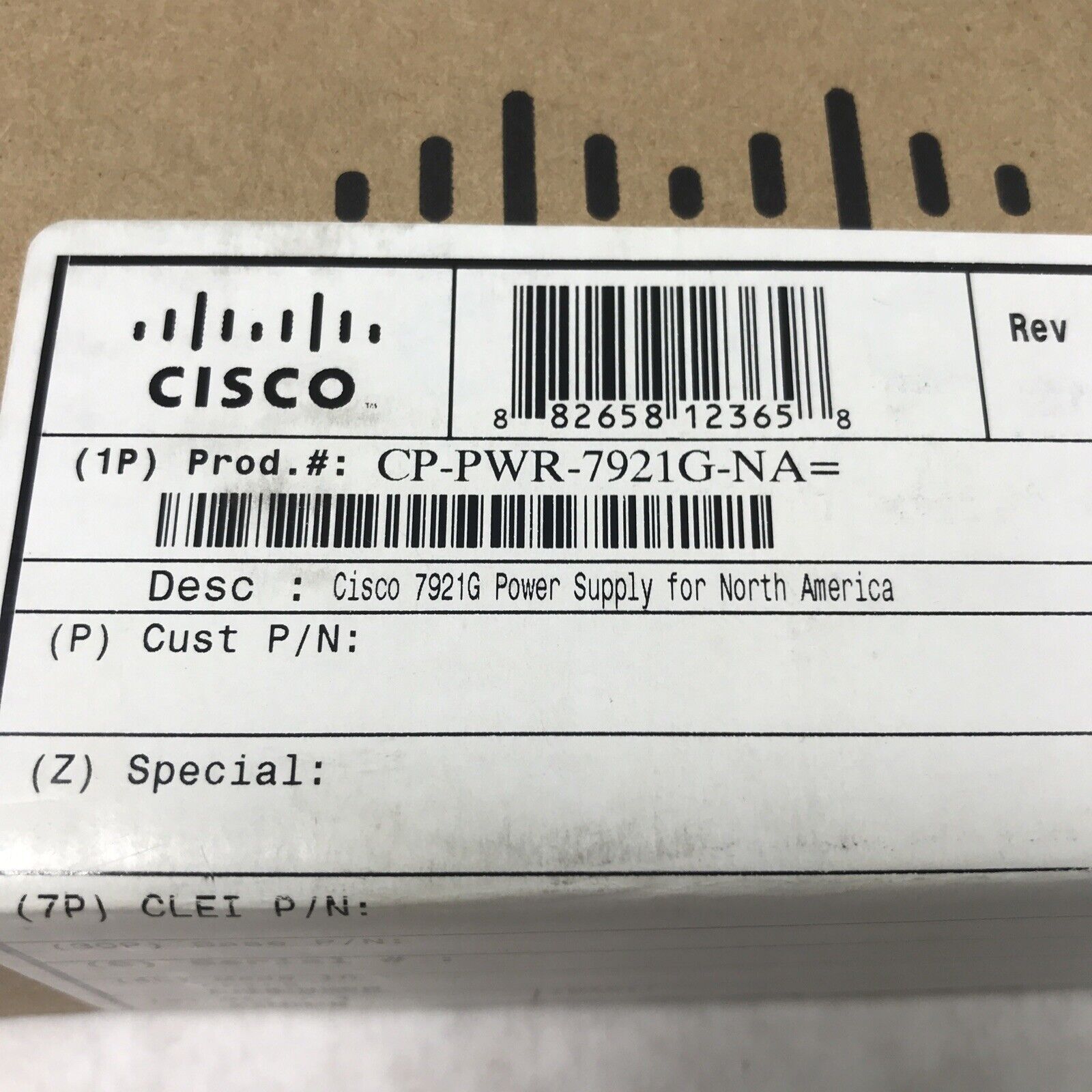 (Lot of 3) Cisco CP-PWR-7921G Desktop Power Supply Charger