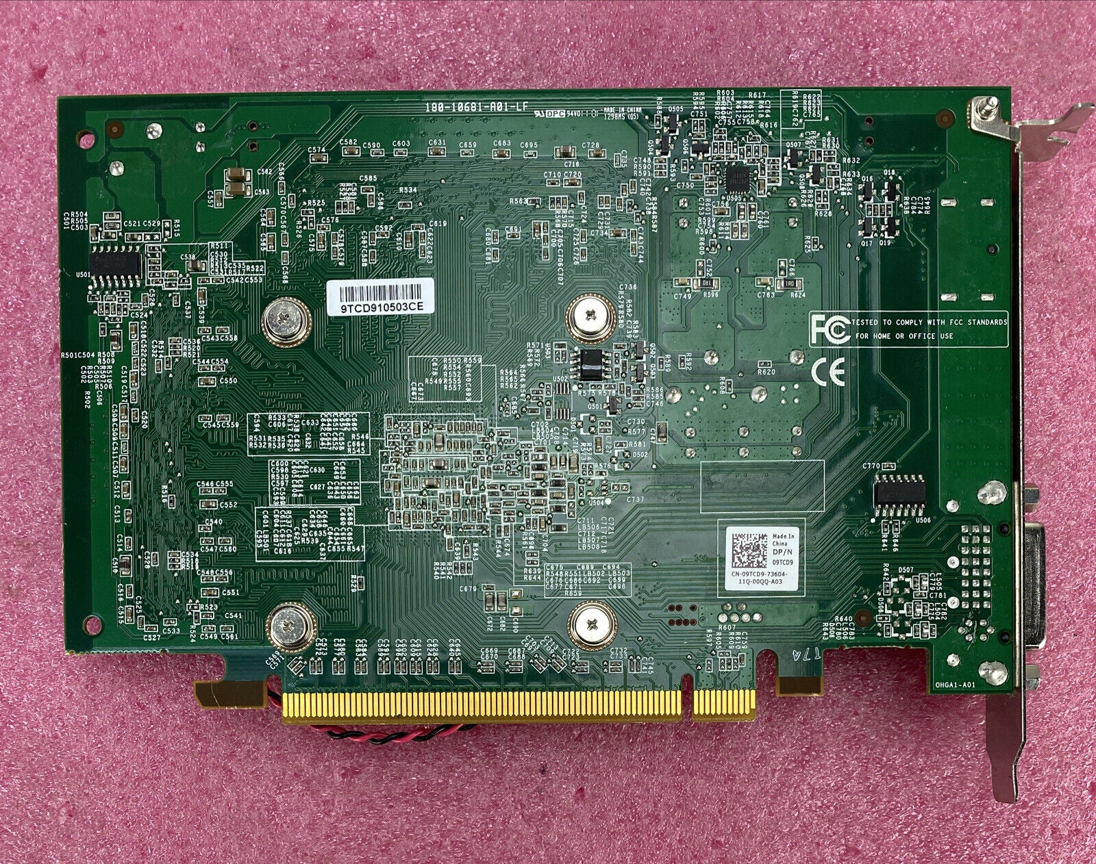Nvidia 09TCD9 GeForce GT330 1GB DVI DisplayPort Graphics Card