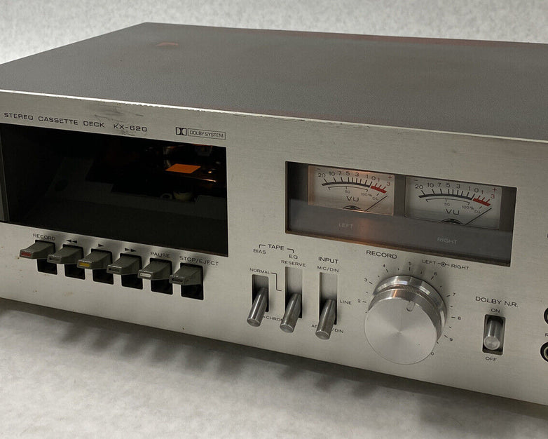 Kenwood KX-620 Stereo Cassette Deck NEEDS REPAIR
