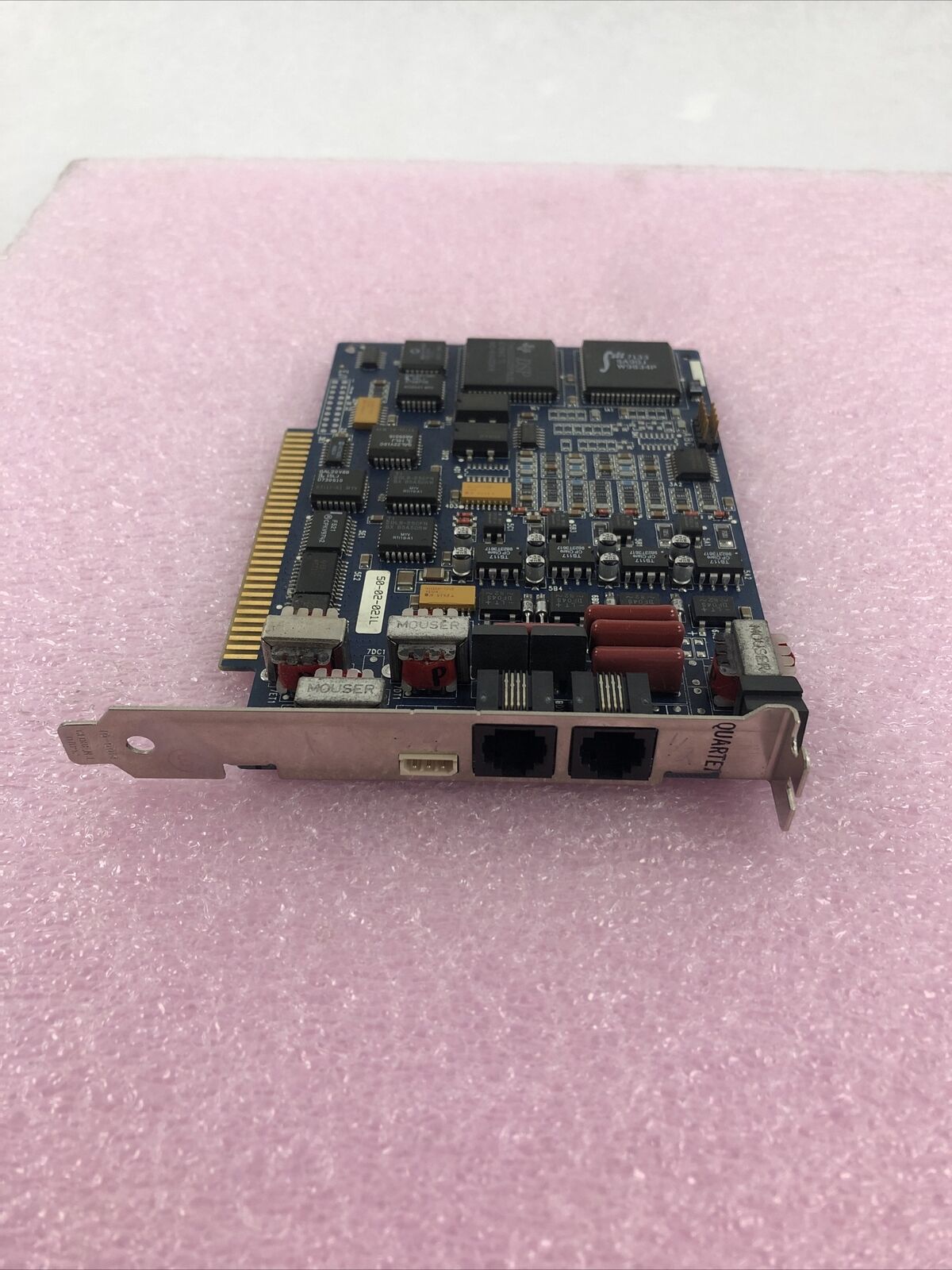 Rhetorex Quartet -RDSP Quartet 4 Port ISA Telephony Board