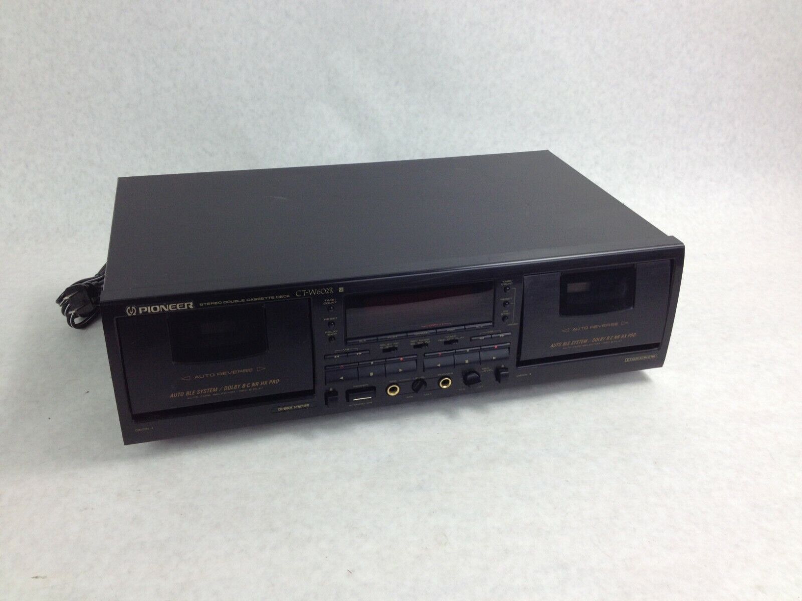 Pioneer CT-W602R Stereo Double Cassette Deck