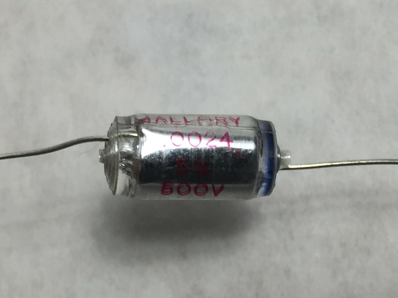 NOS  Mallory Capacitor 0024 MF  5% 500V   Lot of 69