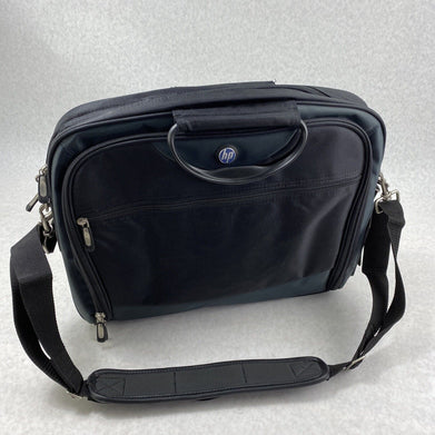 HP branded HP400-03 Top Load Laptop Shoulder Carry Case Satchel Pine Green