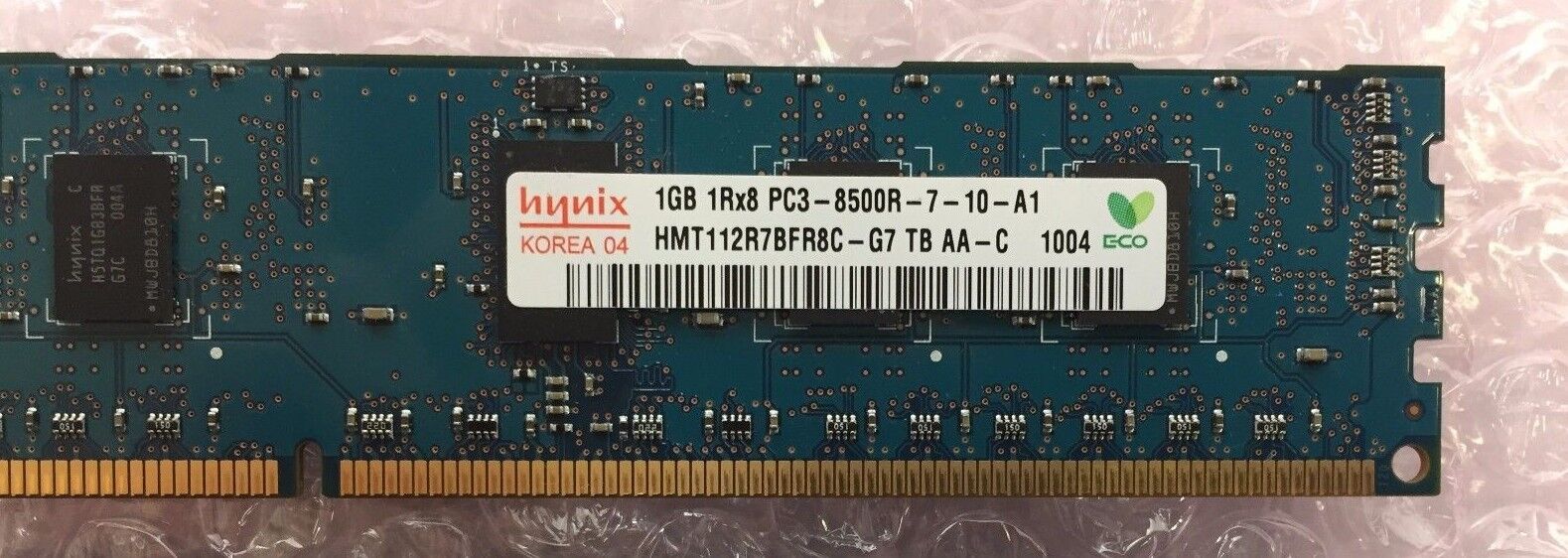 Hynix 1GB HMT112R7BFR8C-G7 1RX8 PC3-8500R Registered DDR3 1066MHZ ECC