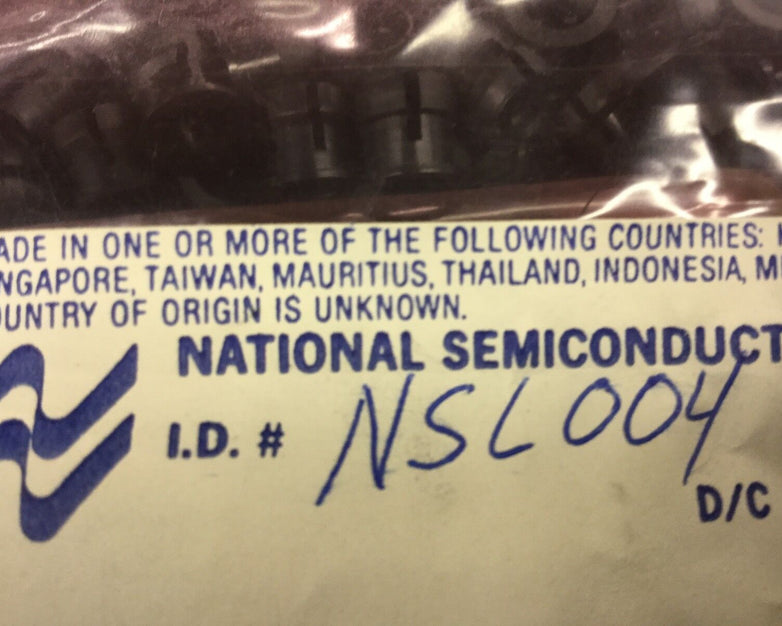 National Semiconductor NSL004 (Lot of 400)