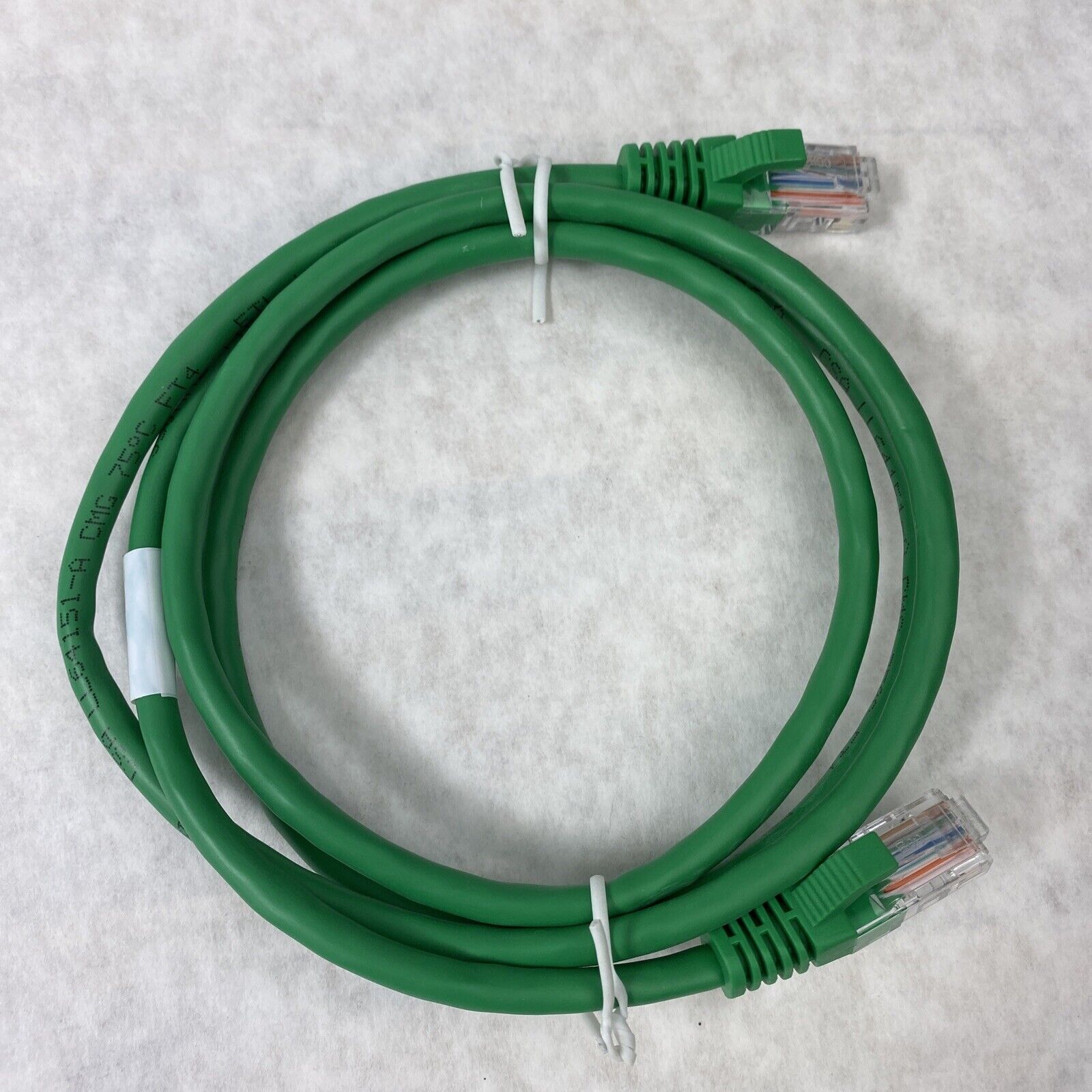 Lot( 5 ) 4ft Green Cat5e C2G 0041 Snagless Unshielded UTP Ethernet Patch Cable