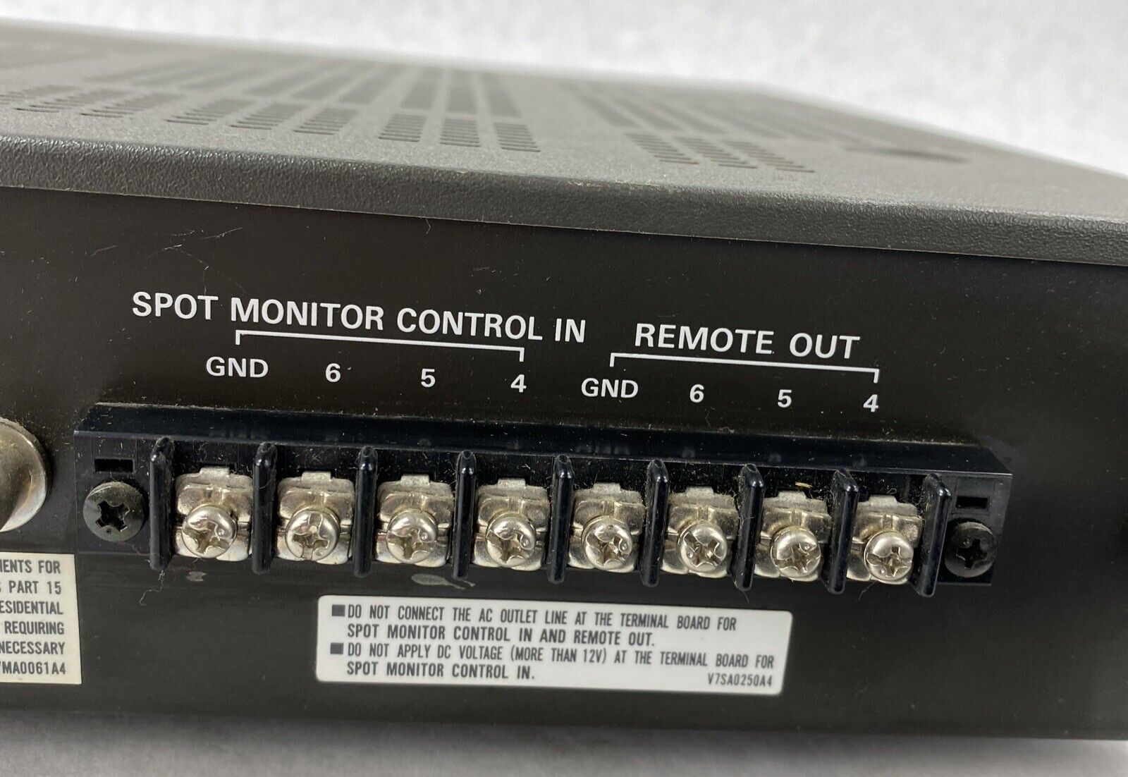 Panasonic Camera Extension Unit Model WV-AD 110A for Camcorder